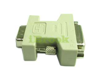 VGA Male to DVI D 24+1 Pin Female M/F Adapter Converter  