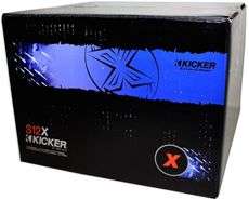KICKER SOLO X S12X 4 S12X4 12 SUBWOOFER+VENTED SUB BOX  