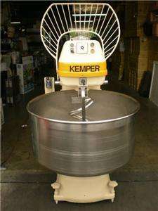 KEMPER Spiral Mixer SPL 125 5 Bags 250 Lbs Flour Tested Works Great 