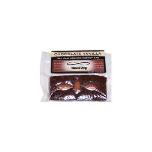  Raw Organic Chocolate Vanilla Energy Bar 3 ozs. Health 