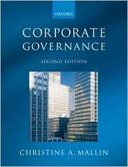   Governance, (019928900X), Christine Mallin, Textbooks   