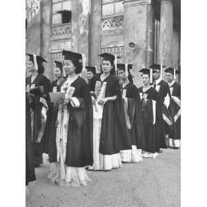 Philippine Women Graduating from Adamson University Photographic 