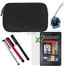 For  Kindle Fire 9in1 Accessory 7 Zipper Pouch Case 3x LCD 3x 