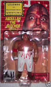   the Butcher action figure doll LEGEND MIP WWE AVA NWA WWF WWWF TNA WCW