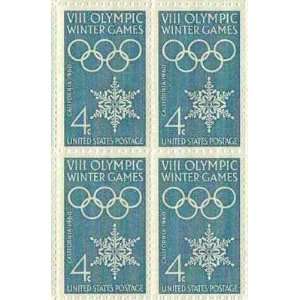  VIII Olympic Winter Games Set of 4 x 4 Cent US Postage 