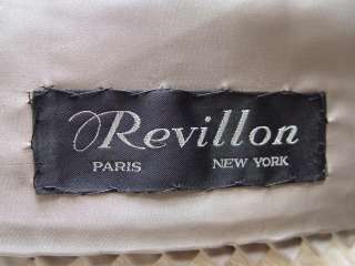 REVILLON VERY RARE FEMALE HONEY GLOW MINK 3/4 SIZE 10  