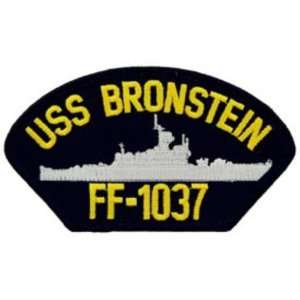  U.S. Navy USS Bronstein FF 1037 Patch 2 1/4 x 4 Patio 
