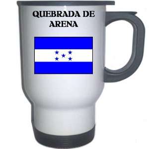     QUEBRADA DE ARENA White Stainless Steel Mug 