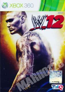 WWE 12 12 2012 XBOX 360 Game BRAND NEW & SEALED  