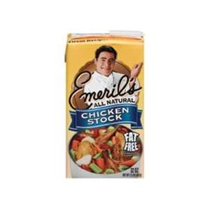 Emeril, Natural Chicken Stock, 6/32 Oz Grocery & Gourmet Food