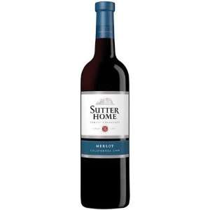  Sutter Home Winery Merlot 750ML Grocery & Gourmet Food