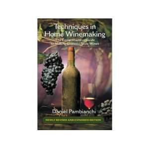  TECHNIQUES IN HOME WINEMAKING (PAMBIANCHI) Kitchen 