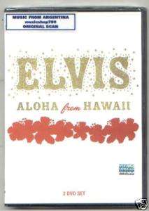 DVD SET ELVIS PRESLEY ALOHA FROM HAWAII 1973 NEW 2008  
