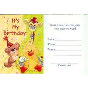  Little Suzys Suzys Zoo 6 Party Invitations Its My 