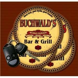  BUCHWALDS Family Name Bar & Grill Coasters Kitchen 