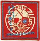 Pirates of the Caribbean II Flaming Skull Logo Patch  