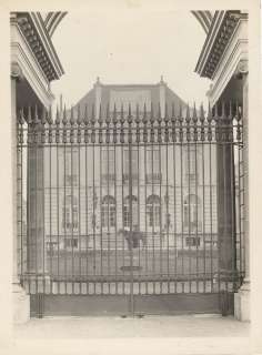 Wrought Iron Gate France Art Deco Jacquart Photo 1930  