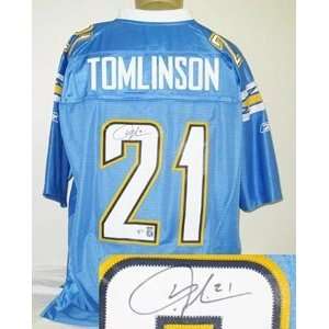  LaDainian Tomlinson Signed Powder Blue San Diego Chargers 