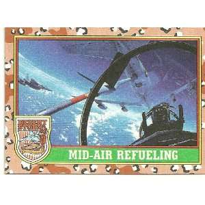  Desert Storm MID AIR REFUELING Card #79 