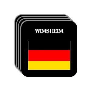  Germany   WIMSHEIM Set of 4 Mini Mousepad Coasters 