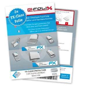  2 x atFoliX FX Clear Invisible screen protector for Delphi 