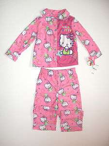   Tag Toddler Girls HELLO KITTY Pajamas 2T 3T 4T 886166079575  