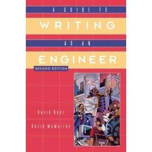  A Guide to Writing as an Engineer [Paperback] David F 