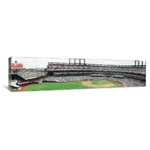 Citi Field Panoramic   Gallery Wrapped Canvas   Museum Quality  Size 