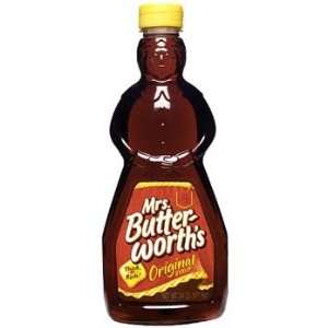 Mrs. Butterworths Original Pancake Syrup 24 oz (Pack of 12)