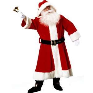  Old Time Santa Suit With Hood Costume Health & Personal 