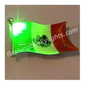   Mexican Flag Magnetic Blinking Lights   SKU NO 10147 