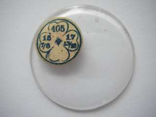 Bullseye glass N.O.S pocket watch crystal size 405  