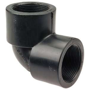 NIBCO 4507 3 3 Series PVC Pipe Fitting, 90 Degree Elbow, Schedule 80 