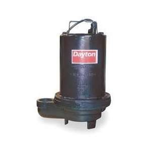 Dayton 3BB86 Pump, Effluent, 1 HP  Industrial & Scientific