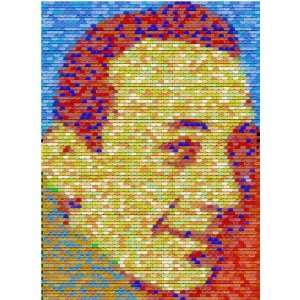  Pee Wee Herman Candy 8.5 X 11 mosaic print Everything 
