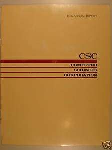 Computer Sciences Corporation (CSC) 1976 Annual Report  
