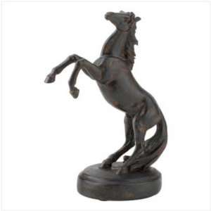  Wild Mustang Stallion Horse Statuette Figure Home Decor 