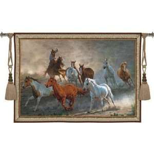  Pure Country Weavers 2542 WH Tumalo Round Up Tapestry 