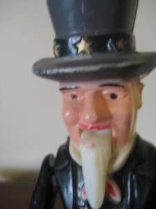TOY BANK Uncle Sam Mechanical Bank 60  