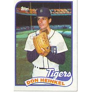  1989 Topps #499 Don Heinkel