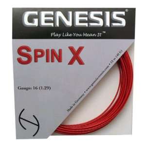  Genesis Spin X 17g 1.23 Strings Red