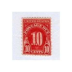  1930 0.10 Carmine Postage Due Stamp #J 74 