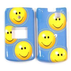 Cuffu  Blue Smiley Face   LG CU515 Smart Case Cover Perfect for Sprint 