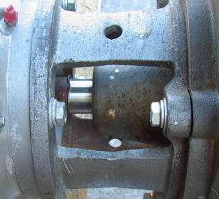 Powered by a US Motor 3HP, 3 Phase, 3490 RPM, 182JM Frame, UT4, 230 
