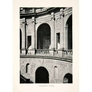  1903 Print Villa Farnese Caprarola Vieterbo Lazio Italy 