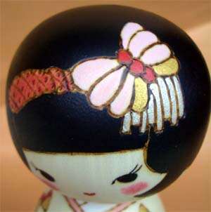 Japanese Creative Kokeshi Doll  IZUMI Butterfly san  