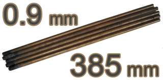   Arc Carbon Graphite 35 (thirty five) rods Copper Coated 385 mm  