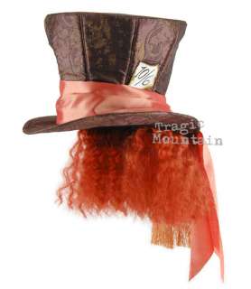 MaD HaTTeR Alice In Wonderland Costume Hair Wig Top HAT  