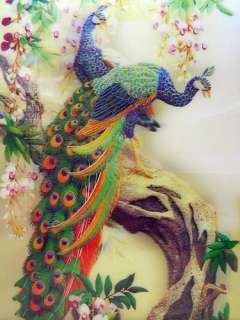 3D effect Picture / The Peacock pair. NO.07   