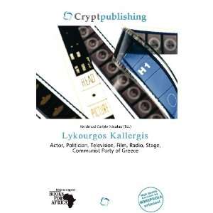    Lykourgos Kallergis (9786200815101) Hardmod Carlyle Nicolao Books